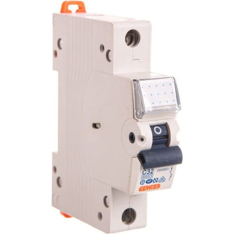 Leitungsschutzschalter 1P C 6A 6kA GW92005 /6er-Packung/