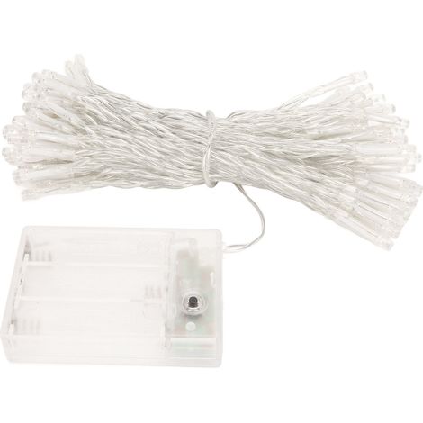 Guirlande LED Extérieure 10m pour Décorations de Noël - Éclairage Solaire Économe (1/5)