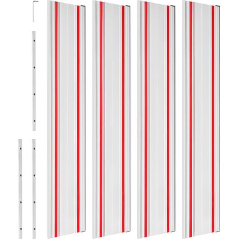 Mophorn Rail de guidage pour scie plongeante, lot de 4 rails de 700 mm, compatibles avec scies sur rail Makita,idéal pour projets de menuiserie, en aluminium extrudé, avec 3 connecteurs inclus (1/5)