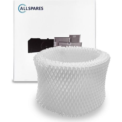 Filtro de humidificación AllSpares para humidificadores Philips HU4102/01 (190 x 130 x 30 mm) (1/2)
