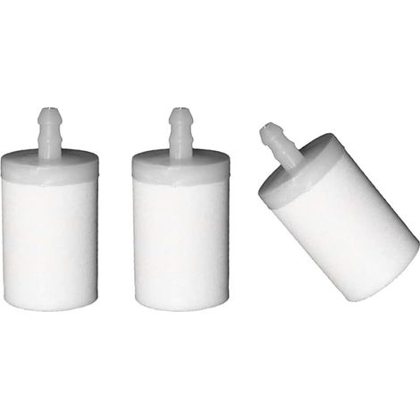 Lot de 3 filtres à essence pour tronçonneuse Husqvarna 36 40 41 42 45 50 51 61 242 254 257 Filtre à carburant  5034432-01
