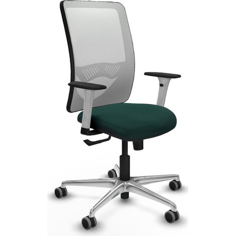 Chaise de bureau piqueras y crespo Zulema blanc support lombaire (1/2)