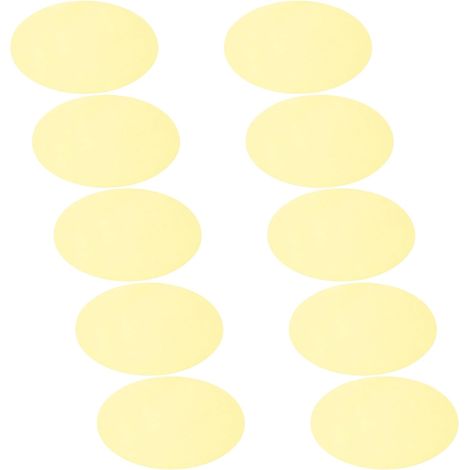 Film Diffuseur de Lumière LED 12Cm Lot de 10 Autocollants pour Filtres de Lumière Chaude Adaptés à L’Éclairage de Spots et Downlights