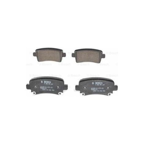 Bosch BP1233 Plaquettes de frein  - arrière - ECE-R90 - 1 jeu de 4 plaquettes (1/2)