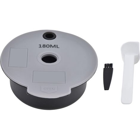 Capsule à café réutilisable et rechargeable pour machine CTPM12, filtre 180ml (1/5)