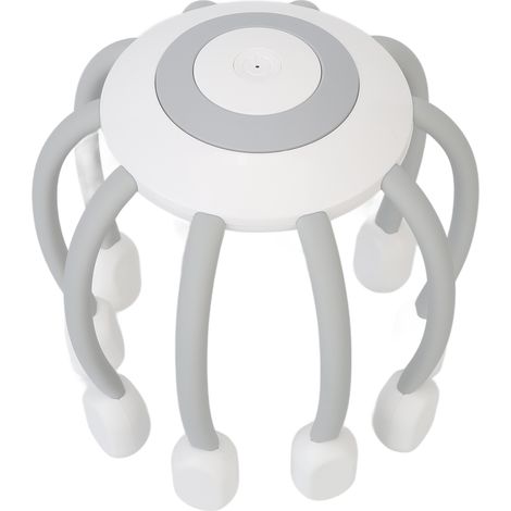 Casque Massant Multidimensionnel 5 Modes 10 Niveaux d'Intensité, Appareil de Massage Vibrant Électrique Intelligent pour Tête, Relaxation et Anti-Stress (1/5)