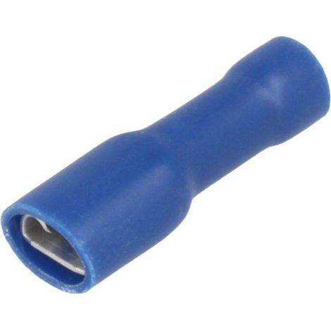 Connecteur plat 4.8mm 0.5mm femelle 1.5-2.5mm2 bleu x10