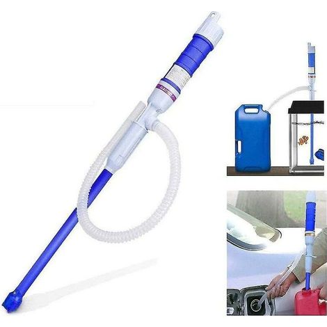 Pompe De Transfert Liquide De Pompe Eau Pompe Eau Lectrique Portative Pompe Essence Essence Diesel Fluide Pompe De Bassin De Rservoir De Poisson (1/2)