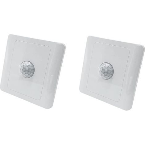 5X Interrupteur de Capteur de Mouvement Infrarouge PIR 220V Contrôle Automatique Interrupteur D'éclairage de Lampe LED Détecteur D'Induction de Corps Intelligent (1/5)