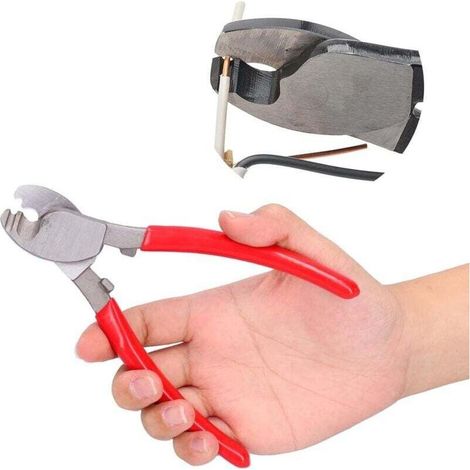 UlisemPince à Câble, Coupe-câble Portable Pince à Isolation en Cuivre et Aluminium pour Câble en Aluminium, Cuivre et de Communication (1/4)