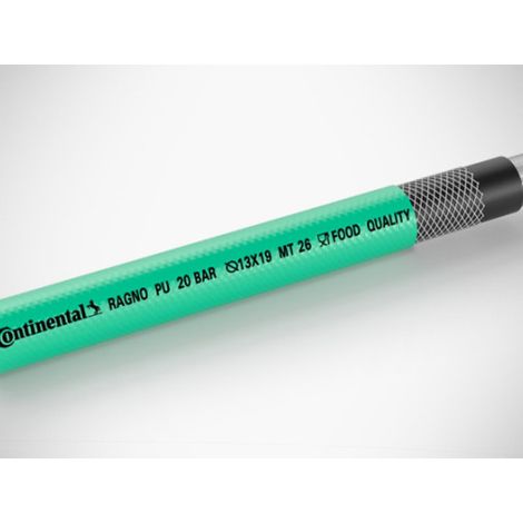 Tubo Continental RAGNO PU – poliuretano flessibile con rinforzo tessile (–15°/+60°) – 5mt - Misura: 8mm x 12mm x 5mt (1/2)