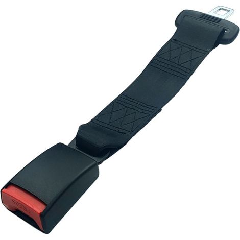 Rallonge de ceinture de sécurité General Motors (35,5 cm) en ABS noir avec système de verrouillage antidérapant et housse de protection rembourrée (1 pièce) (1/5)