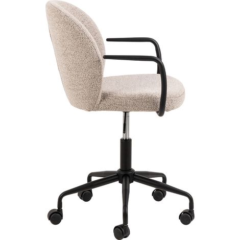 Patricia Bürostuhl Bouclé beige.