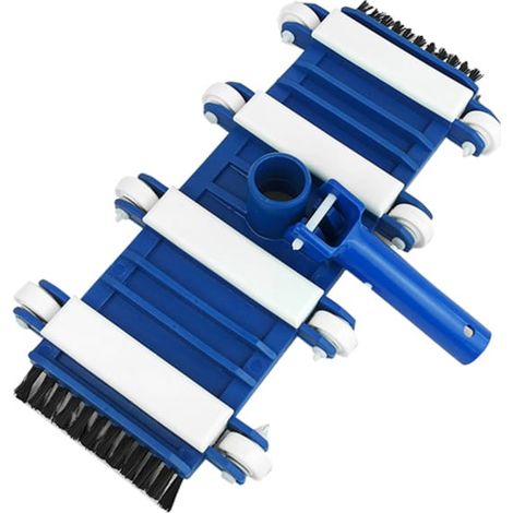 Accesorios para aspiradoras, aptos para cabezales de aspiradora de piscina de 14 pulgadas, aspiradoras subacuáticas con cepillo y ruedas. (1/5)