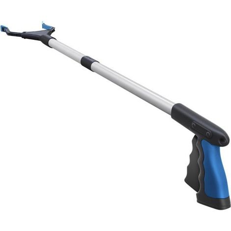 BelleRise - Pince de Ramassage Télescopique, Manche Extensible en Aluminium, Pince à Objets Ergonomique pour Ménage et Jardin (1/5)