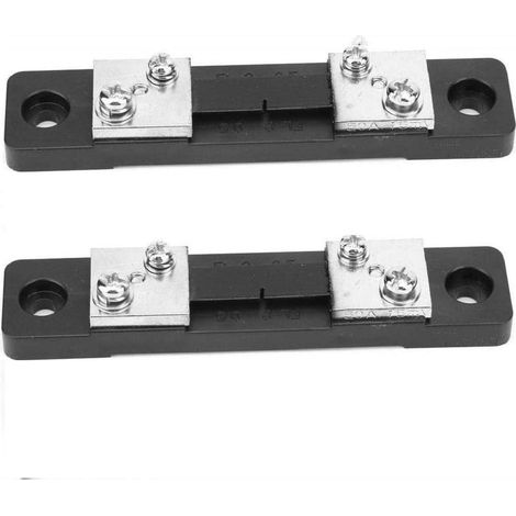 2 pezzi FL-2 50A 75MV resistore di shunt di corrente CC per amperometro
