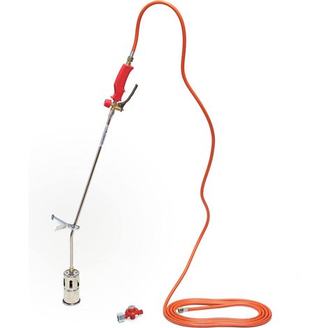 ROTHENBERGER Industrial ROMAXI Set bruciatore riscaldante incl. tubo gas propano 5 m e regolatore costante propano 030957E