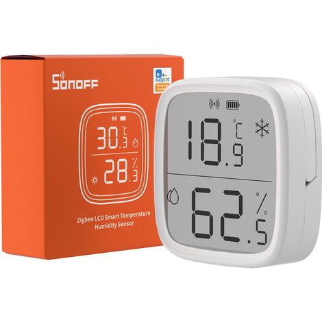 Sonoff SNZB-02D - Capteur de température et d'humidité ZigBee 3.0 avec écran