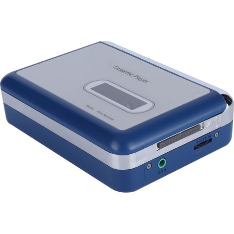 Lecteur de Cassette Bluetooth avec Auto-Reverse et Sortie pour Casque ou Enceinte (1/5)