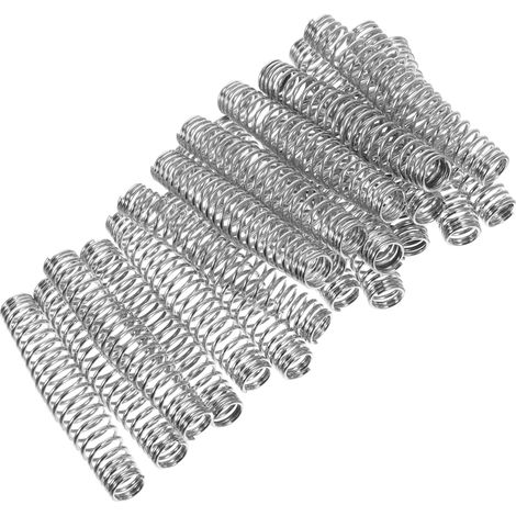 Lot de 20 Pièces de Ressort Secateur en Acier Inoxydable pour Remplacement de Sécateur de Jardinage Printemps, Légers et Confortables Taille Précise (1/5)