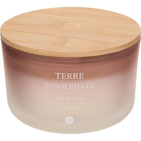 Bougie Parfumée en Verre "Sana" 420g Terre Ensoleillée (1/2)