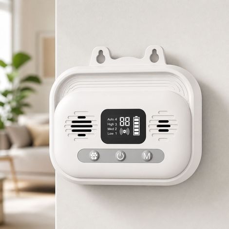 Anti-aboiement ultrasonique pour chien avec écran LCD et détection intelligente Maison (1/5)