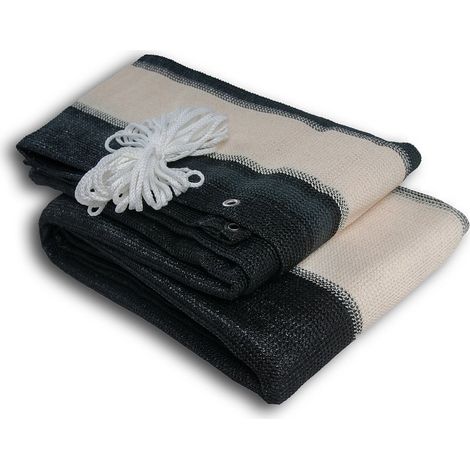 Tappetino di rivestimento in tessuto Deco Techno 0,9x5 m a righe beige-grigie Lustan