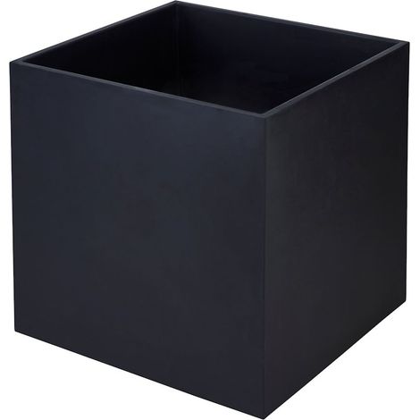 Jardinera de hormigon KUBE 60 blanco (1/5)