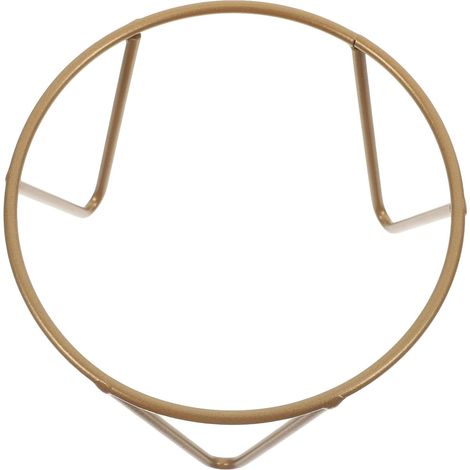 Présentoir pour boule de cristal en fer doré polyvalent et facile à (1/5)
