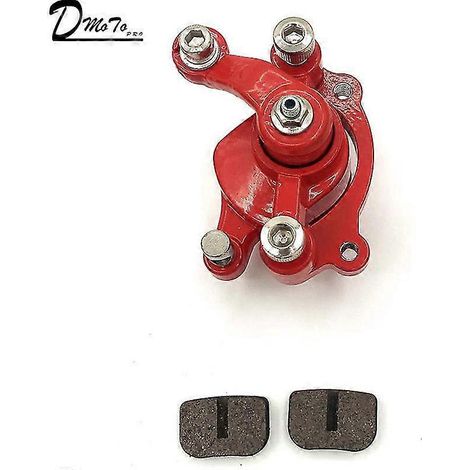 Kit d'étrier de frein à disque arrière 140 mm et disques de friction pour mini-moto tout-terrain à essence 49 cm³, scooter électrique et quad - J (1/5)