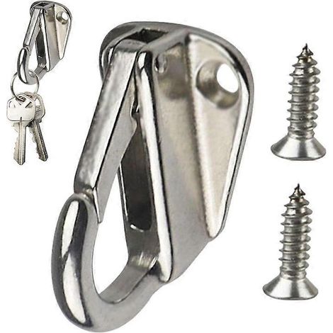 Mousqueton multifonctionnel marin en acier inoxydable 316, crochet de défense, crochet de remorqueur de qualité marine, accessoires pour bateaux (1/5)