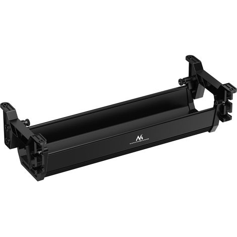 ORGANISATEUR DE CÂBLES/RALLONGES MACLEAN SOUS LE BUREAU, CHARGE MAX. 5KG, NOIR, MC-106 B