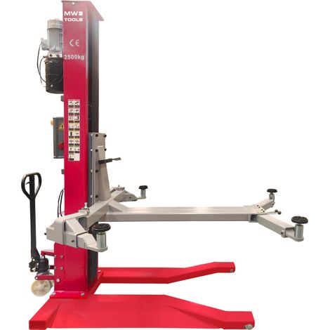 Pont élévateur professionnel 1 colonne mobile 2,5 T - 230 V MW Tools MHB126 (1/5)