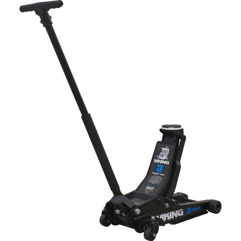 Sealey Viking Low Profile Professional Trolley Jack with Rocket Lift 3 Tonne 3100TB
