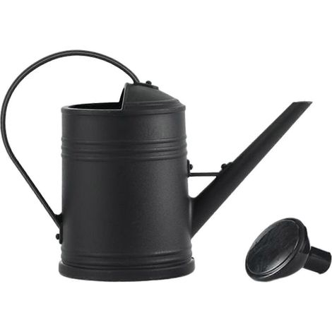 Arrosoir de 2000 ml avec poignée incurvée mate, décoratif et pratique pour les pelouses. (1/3)