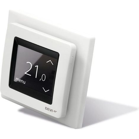 Termostato touch DEVIreg bianco (1/4)