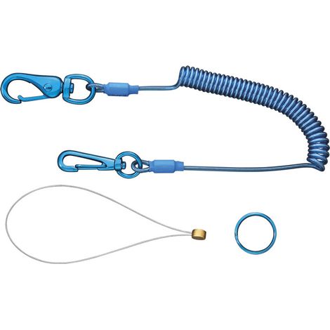 Spirale con gancio di sicurezza per utensili Fervi g009