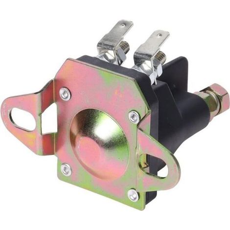 Relais solénoïde démarreur - 12V Compatible Briggs & Stratton - Tondeuses (1/4)