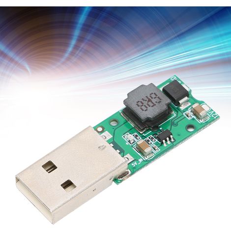 Module de Régulation de Tension USB 5V à 12V, Carte d'Alimentation Boost Haute Stabilité pour Projets DIY (1/5)