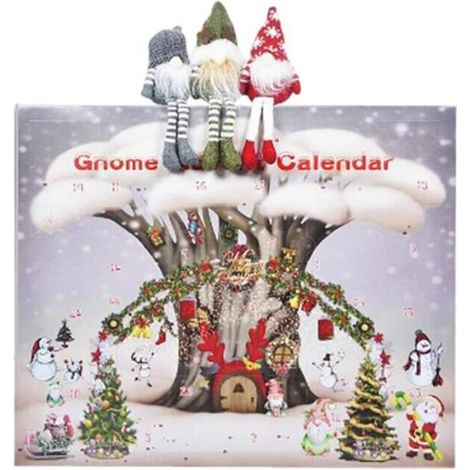 Calendrier De L Avent - Nain - 24 Figurines En Peluche - Pour Enfants À Partir De 3 Ans - Version 2024 (1/4)