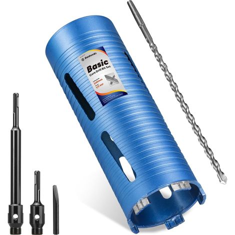 90mm x 240mm Long Core Set with SDS Plus Adapter 240mm, 110mm (1/5)