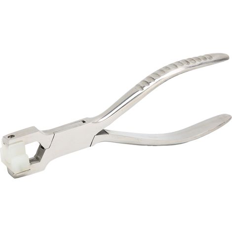 Pince à plier professionnelle en acier inoxydable, antidérapante, pour la réparation de montres (1/5)