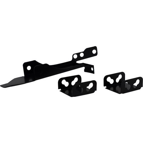 Support de montage pour double ventilateur 80-90-120 mm, cache pour emplacement PCI, pour le refroidissement de carte graphique (1/4)