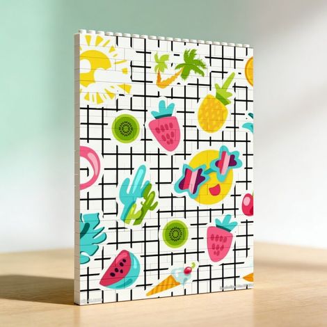 Souvenir en blocs : décoration intérieure pour les familles et amis (1/5)