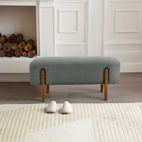 Contemporary Upholstered Bench (1/5)