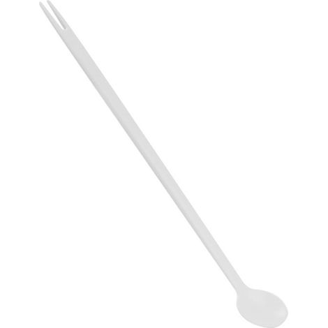 Cuillère Fourchette 2-en-1 - Manche Long - Résistant à la Chaleur - Vaisselle Cuisine Maison Extérieur Pique-Nique - 1 Pièce (1/5)
