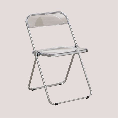 Lot de 4 chaises de salle à manger pliantes Kepko SKLUM            Transparent