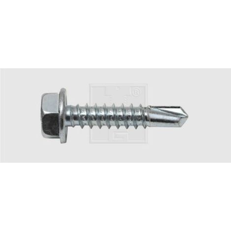 SWG 2114811610 Vite autoforante 4.8 mm 16 mm Esagonale DIN 7504-K Acciaio zincato 200 pz. (1/2)