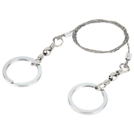 Bardusch-Scie à fil en acier inoxydable, Kit de voyage d'urgence pour survie, chasse, silex, équipement de coupe, fretssaw,chasse (1/5)