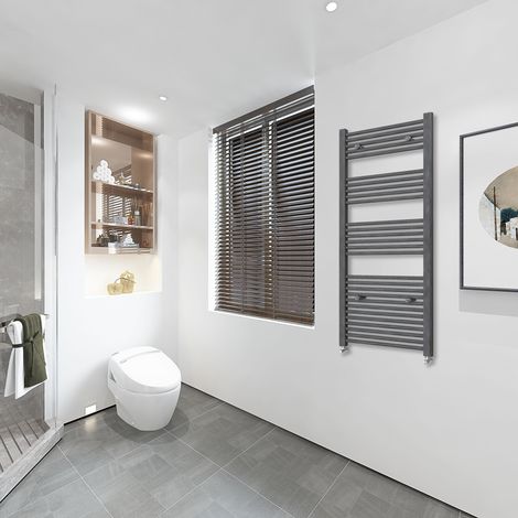 Acezanble Desinger Straight Chrome Heated Towel Rail Radiator 1500600mm (1/5)
